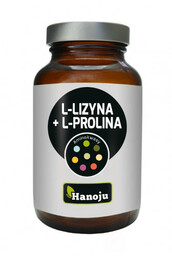 HANOJU L-Lizyna + L-Prolina 480 mg 90 kaps.