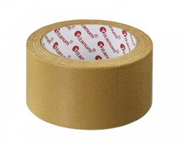 Taśma pakowa papierowa brązowa kraft 48mm 50m Titanum