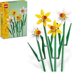 LEGO Creator Botanicals Żonkile, Sztuczne Kwiaty do Zbudowania,