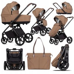 Venicci Claro Caramel Wózek dziecięcy 2w1 gondola spacerówka