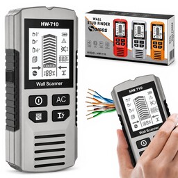Wykrywacz Detektor Przewodów Elektrycznych Kabli Rur Metal Drewna