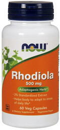 NOW Rhodiola 500mg 60vegcaps