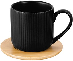 Florina Kubek z bambusową tacką Alisa, 260 ml,