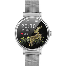 Zegarek Damski RUBICON SMARTWATCH RNBE64-2 SILVER