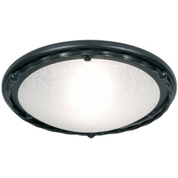 Elstead Lampa sufitowa Pembroke, możliwość ściemniania, czarny, salon