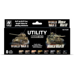 Vallejo 070201 Zestaw farb II & World War