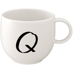 Villeroy & Boch Kubek z literą Q Letters