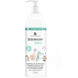 Seboradin Bebe, szampon-żel do mycia 2w1, 500ml