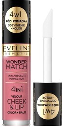 Eveline Wonder Match Róż i Pomadka w płynie