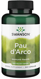 SWANSON Pau D''Arco 500mg 100caps