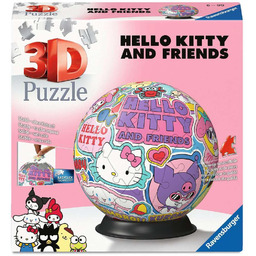 Ravensburger Puzzle 3D Kula Hello Kitty