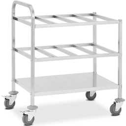 Wózek kelnerski transportowy na 24 pojemniki GN 1/6