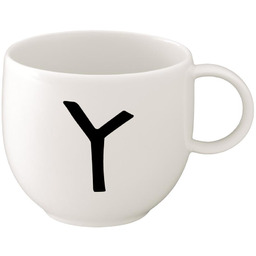 Villeroy & Boch Kubek z literą Y Letters