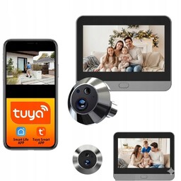 Kamera Wizjer Do Drzwi Judasz Full Hd WiFi