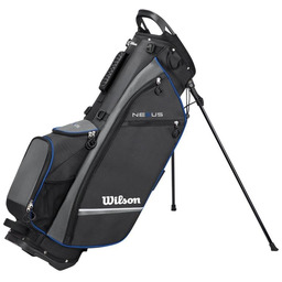 Torba golfowa Wilson NEXUS CARRY BAG, czarno-szaro-niebieska (z
