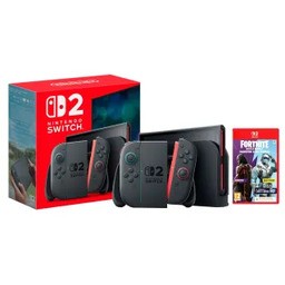 Nintendo Switch 2 Joy-Con Czarny + Fortnite Darkfire