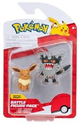 Pokémon battlefigur, 2-pak 5- and 8cm pokemonfigures -