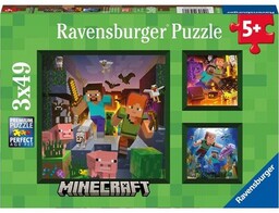 RAVENSBURGER Puzzle Minecraft 5621 (147 elementów)