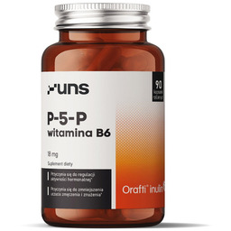 UNS - Witamina B6 P-5-P 90 vege kaps.
