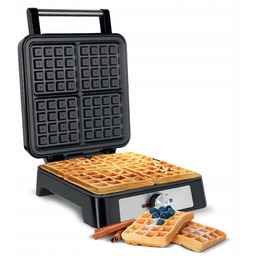 Gofrownica 4 gofry 1600W inox regulacja mocy Teesa