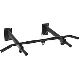HOMCOM Drążek do podciągania, drążek fitness, uchwyt ścienny,