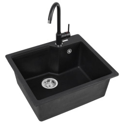 Franke UBG 610 Granitowy Onyx + bateria Pola