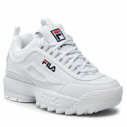 Sneakersy Fila Disruptor Kids 1010567.1FG Biały