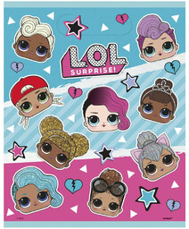 Prezentowe torebki urodzinowe LOL Surprise - 8 szt.