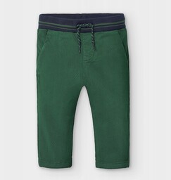 Mayoral 2580 Spodnie Chinos Gumka zieleń r.86