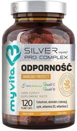 ODPORNOŚĆ Pro Complex, SILVER PURE, MyVita, 120 kapsułek