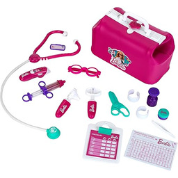 Theo Klein 4601 Torba lekarska Barbie Stetoskop, okulary,