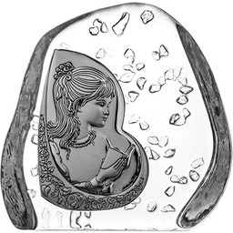 Crystaljulia obciążnik do listów, kryształ ołowiowy, przezroczysty, 11,5