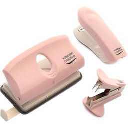 Vaessen Creative Zestaw artykułów piśmienniczych, jasnoróżowy, 5 sztuk,