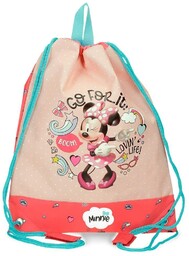 Disney Minnie Lovin Life plecak worek wielokolorowy 27x34