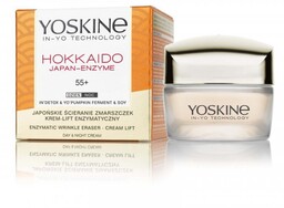 YOSKINE Hokkaido Japan-Enzyme 55+ Krem przeciwzmarszczkowy z peptydami