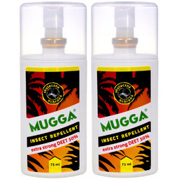 2x Mugga 75ml Środek na owady komary kleszcze