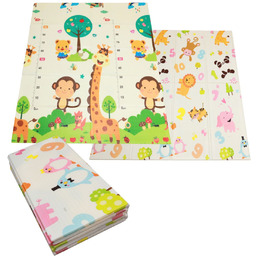 składana mata piankowa małpki/żyrafa 150 cm