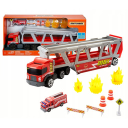 Matchbox Transporter Wóz strażacki akcesoria