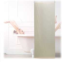 Relaxdays Roleta prysznicowa, 60 x 240 cm, roleta