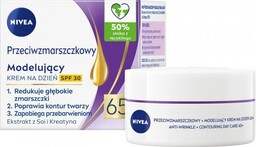 NIVEA 65+ Modelujący krem przeciwzmarszczkowy na dzień SPF