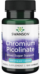 SWANSON Chromium Picolinate 200mcg 100caps