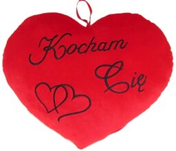 pluszowe serce Kocham Cię 37cm S1569