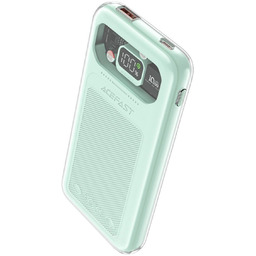 Powerbank Acefast M1 Sparkling Series, 10000mAh, 30W (zielony)