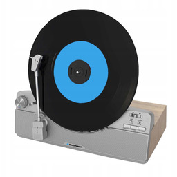 Gramofon Drewno Design Bluetooth Audio Technica Blaupunkt VT100SL
