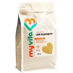 Len Złocisty Mielony, Myvita, 200g