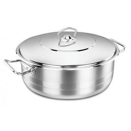 Korkmaz Garnek Niski Astra Mega 10 l Stalowy