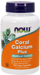 NOW Coral Calcium Plus 100vegcaps