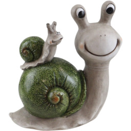 Figurka z magnezji ślimak 32,5 x 34 cm
