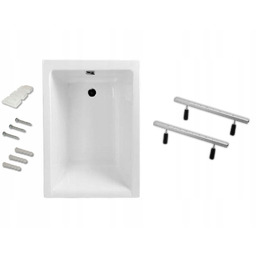 Wanna Polimat Capri 100x70 stelaż Gwar. 15 Lat