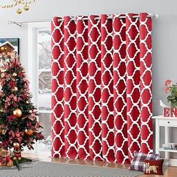 Melodieux Marokańska modna zasłona zaciemniająca z przelotkami, 250